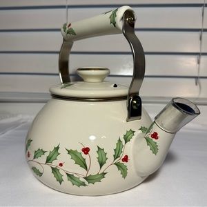 Lenox Holiday Tea Kettle